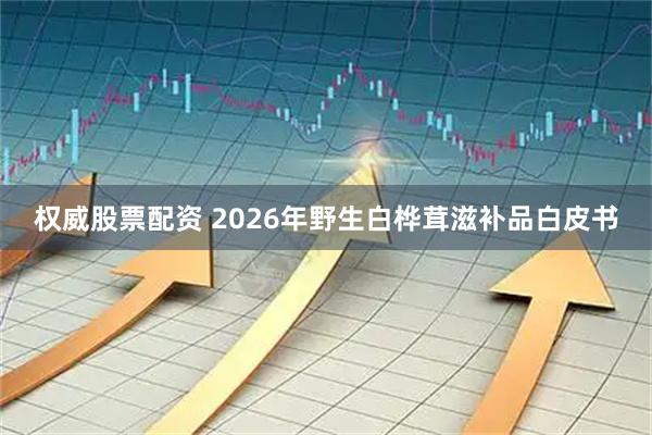 权威股票配资 2026年野生白桦茸滋补品白皮书